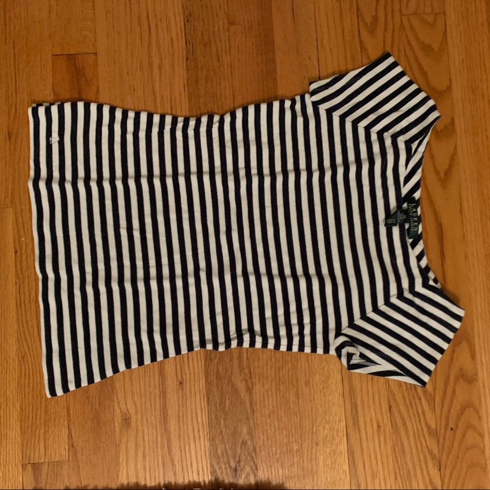 Striped shirt from Ralph Lauren.